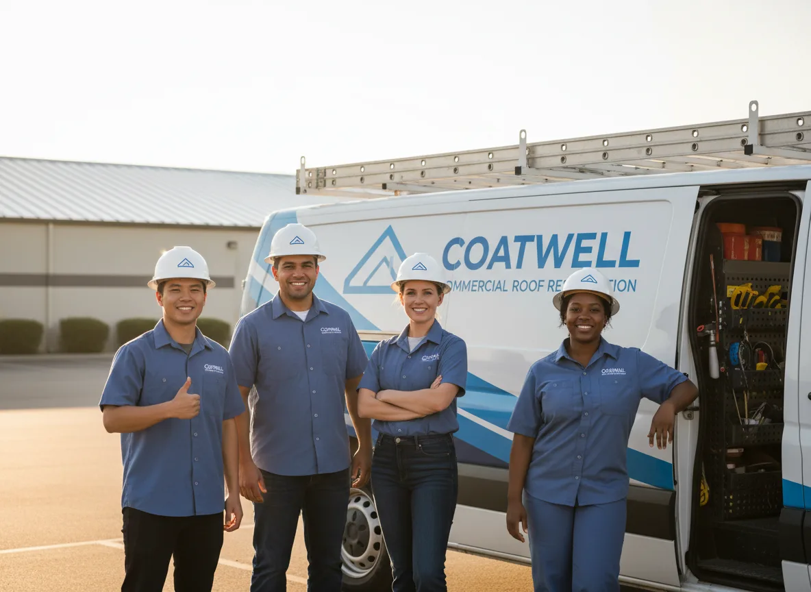 Commercial roof coating company in Princeton, MA